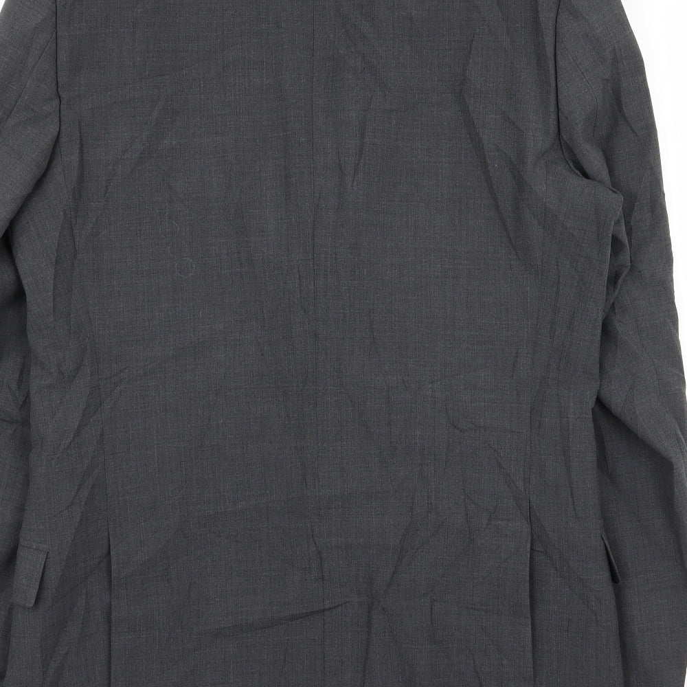 Mens UK Size 38 M&S Regular Grey Suit Jacket