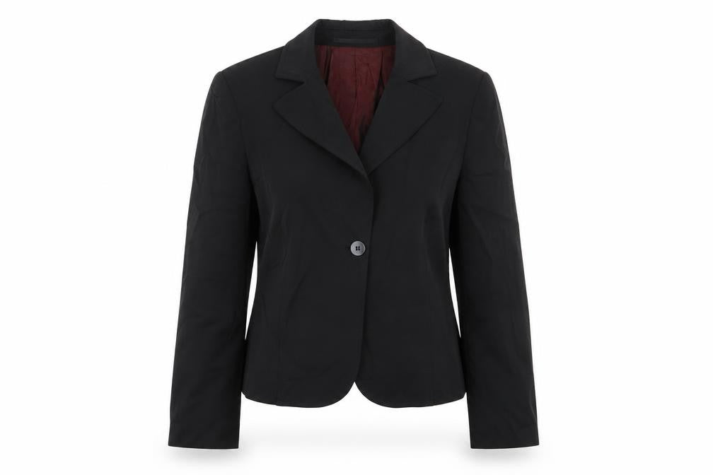 Womens UK Size 12 Per Una Regular Black Blazer