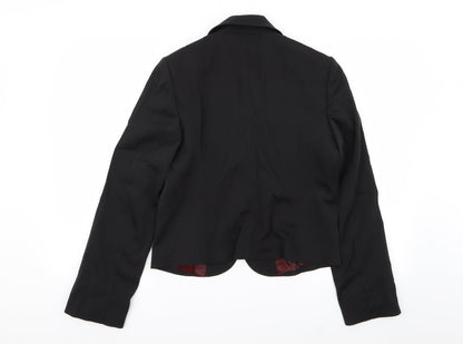 Per Una Womens Black   Jacket Blazer Size 12