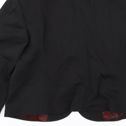 Per Una Womens Black   Jacket Blazer Size 12