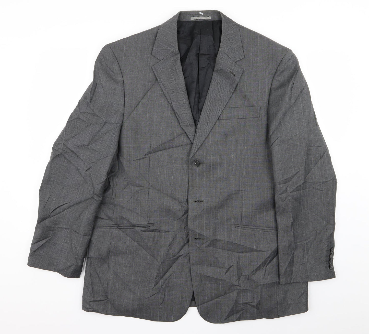 Mens UK Size 42 NEXT Regular Grey Suit Jacket