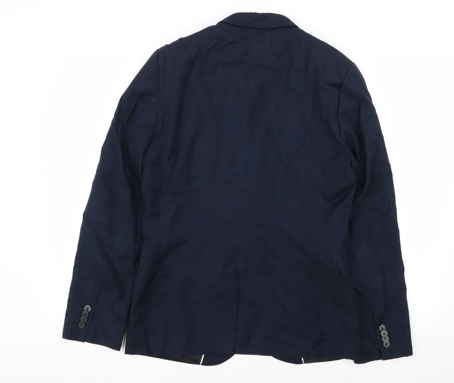 H&M Mens Blue   Jacket Blazer Size 36