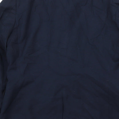 H&M Mens Blue   Jacket Blazer Size 36