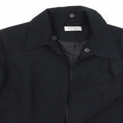 Berkertex Womens Black   Jacket Blazer Size 10