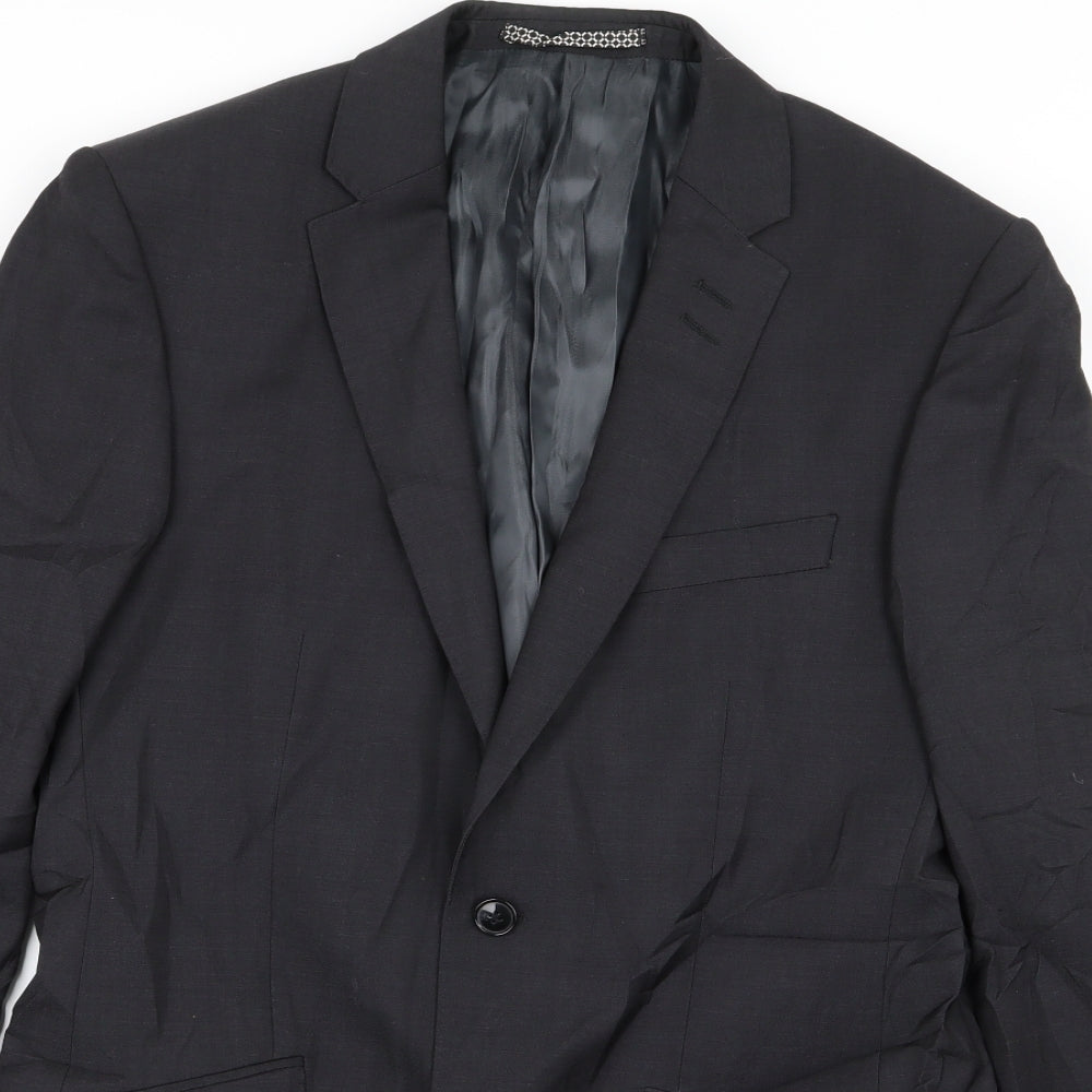 Autograph Mens Black   Jacket Blazer Size 38