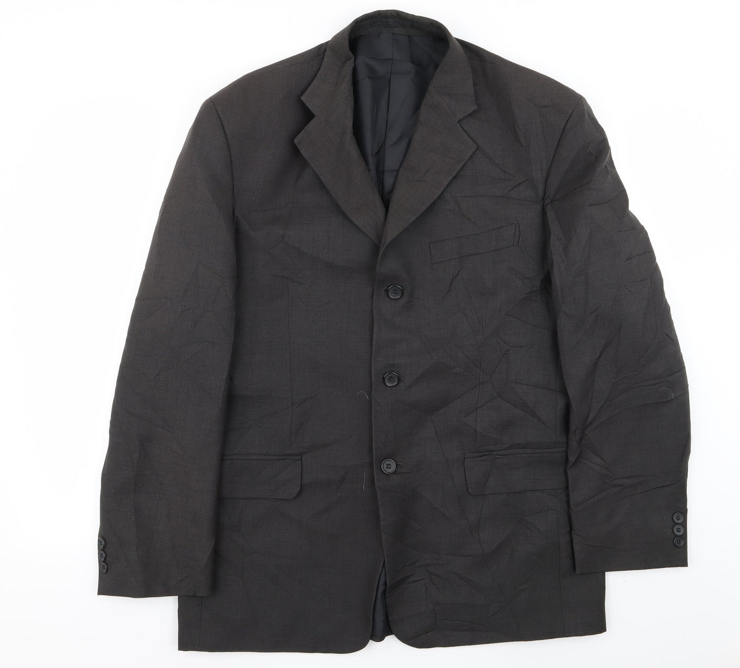 Mens UK Size 40 savatini Regular Grey Suit Jacket