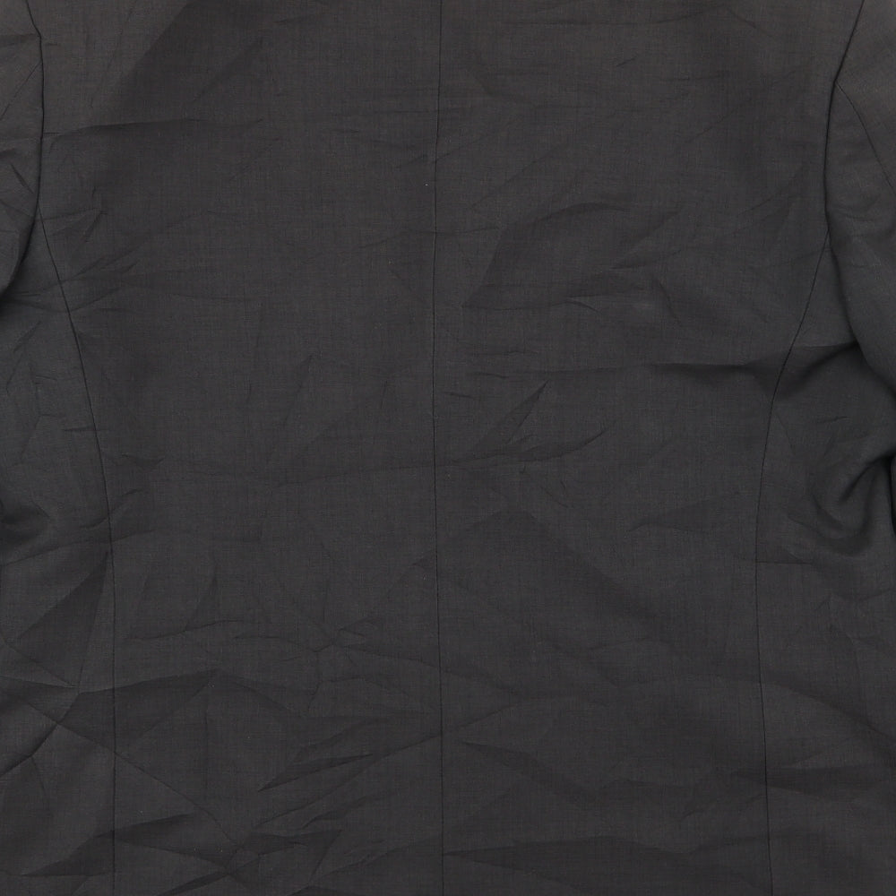 Mens UK Size 40 savatini Regular Grey Suit Jacket
