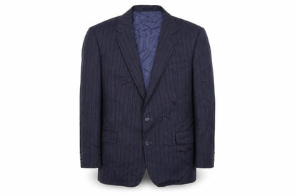 Mens UK Size 46 Preworn Regular Blue Suit Jacket