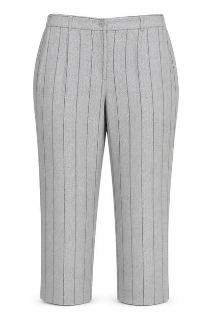 Womens UK Size 18 Cotton Traders Regular Fit  Grey Trousers