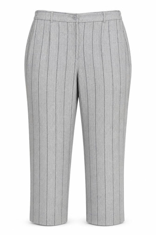Womens UK Size 18 Cotton Traders Regular Fit  Grey Trousers