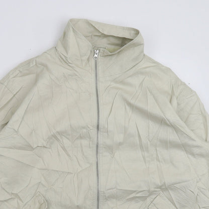 Womens UK Size 8 ASOS Grey Bomber Jacket