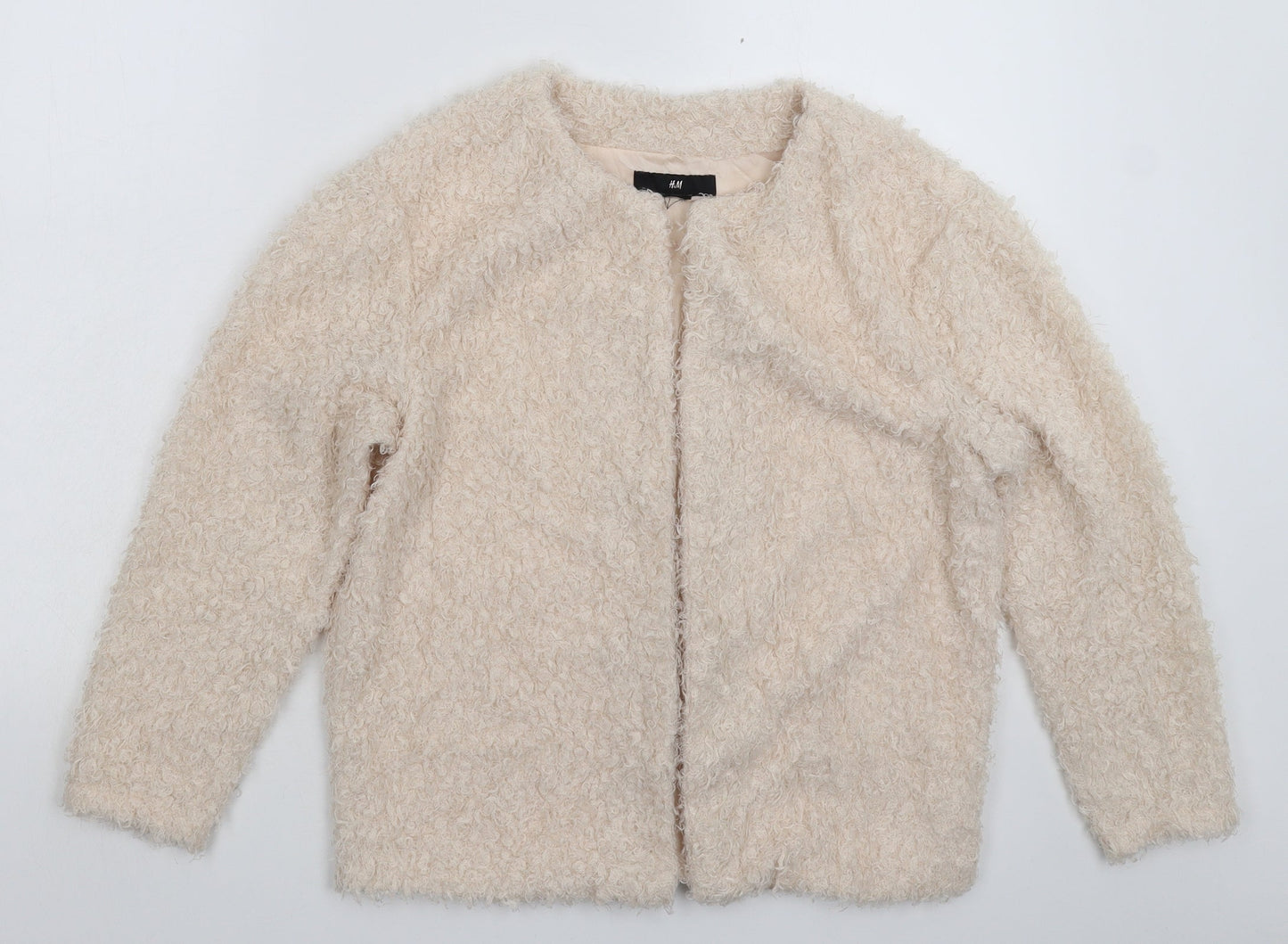 Womens UK Size M H&M Beige Jacket