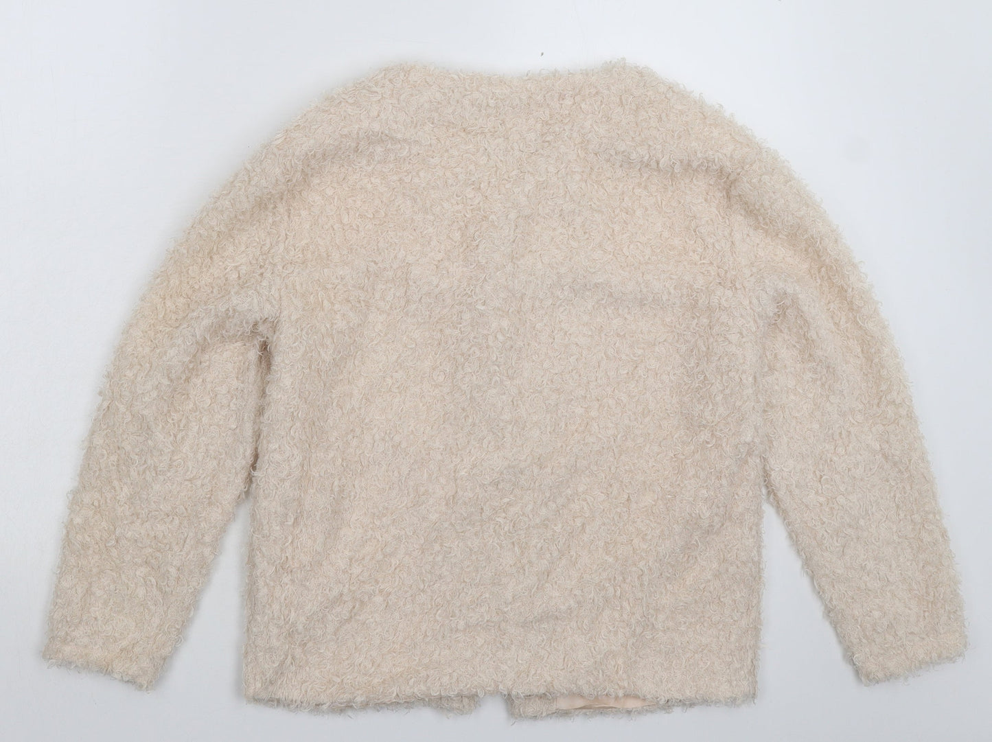 Womens UK Size M H&M Beige Jacket