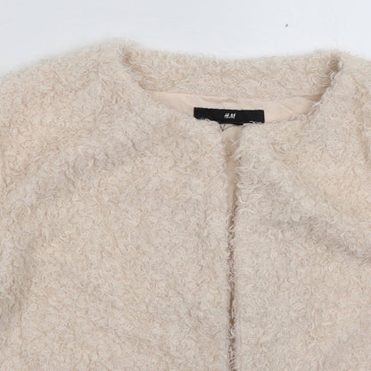 Womens UK Size M H&M Beige Jacket