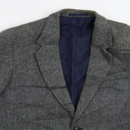 Mens UK Size 40 BHS Regular Grey Suit Jacket