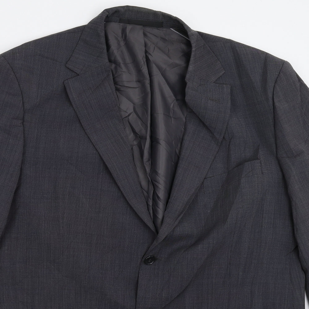 Mens UK Size 44 Marks and Spencer Regular Grey Suit Jacket