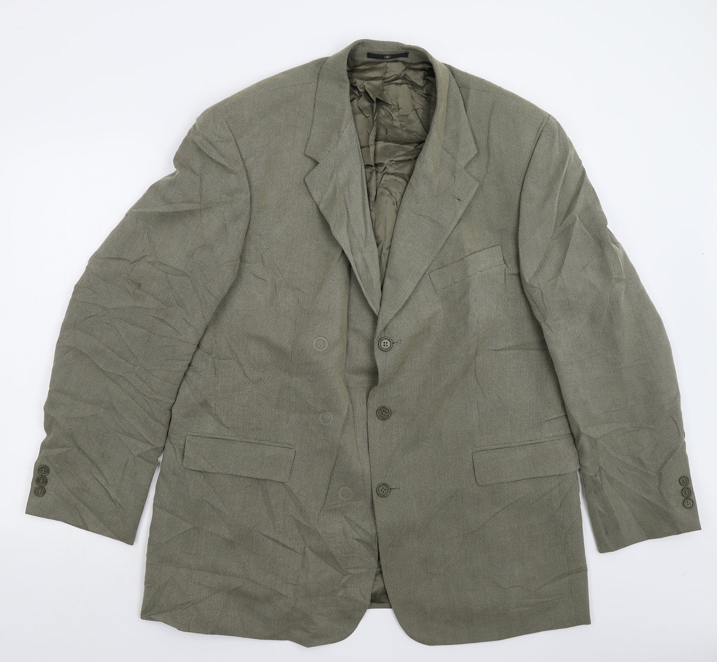 Mens UK Size 46 Ciro Citterio Regular Grey Suit Jacket