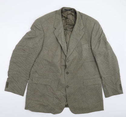 Mens UK Size 46 Ciro Citterio Regular Grey Suit Jacket