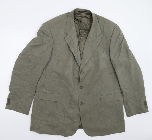 Mens UK Size 46 Ciro Citterio Regular Grey Suit Jacket