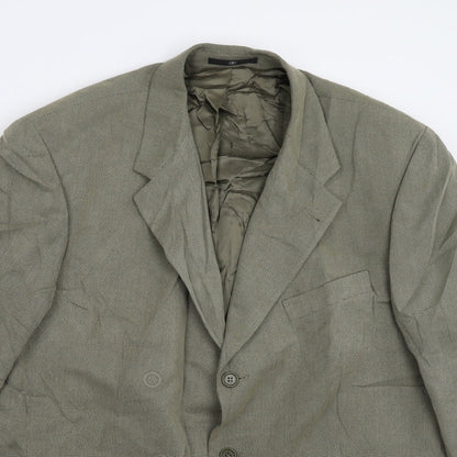 Mens UK Size 46 Ciro Citterio Regular Grey Suit Jacket