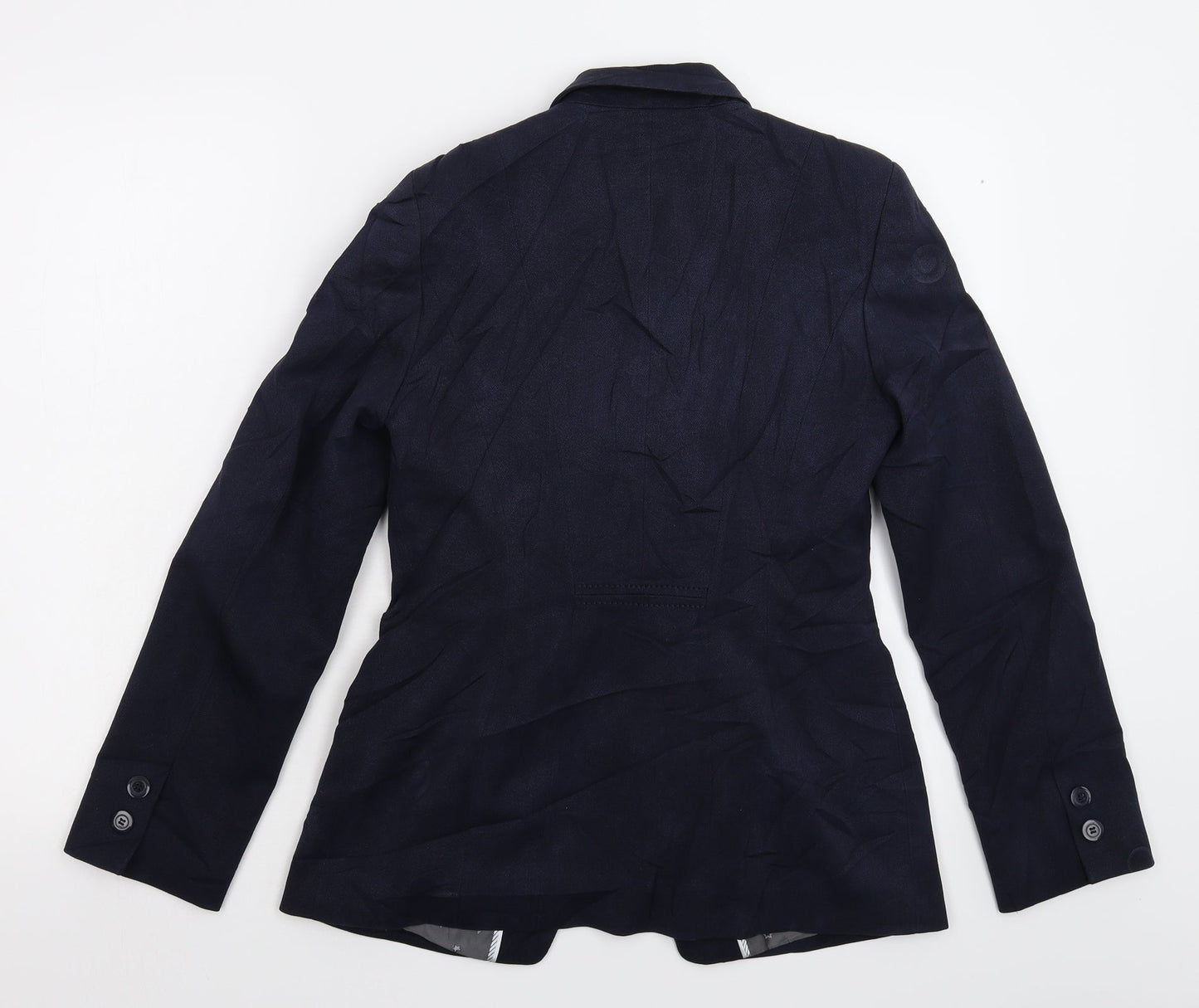 Womens UK Size 8 Marks and Spencer Regular Blue Suit Jacket