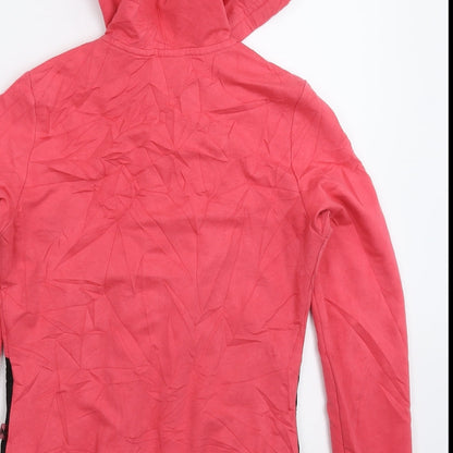 Metca Womens Pink   Full Zip Hoodie Size S