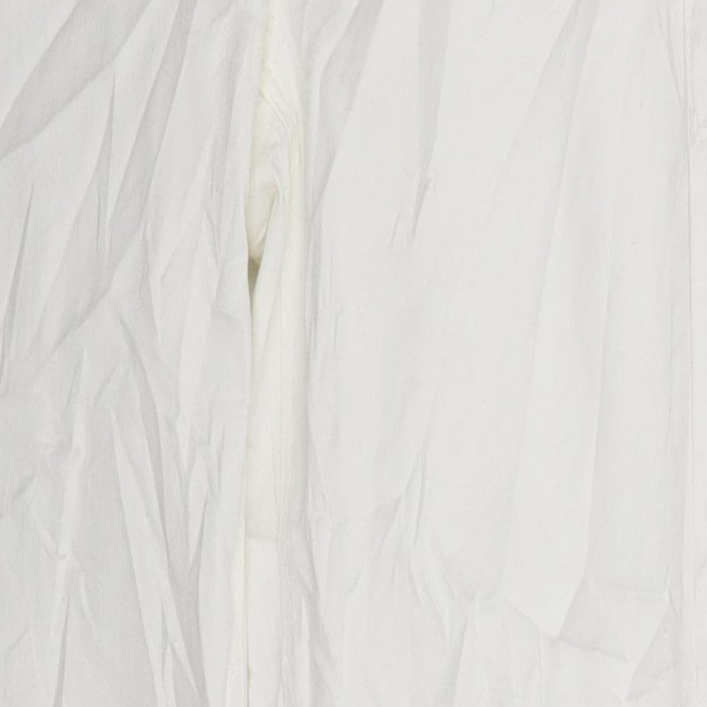 Dorothy Perkins Womens White  Denim Jegging Jeans Size 8 L30 in