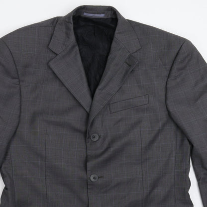Mens UK Size 38 NEXT Regular Grey Suit Jacket