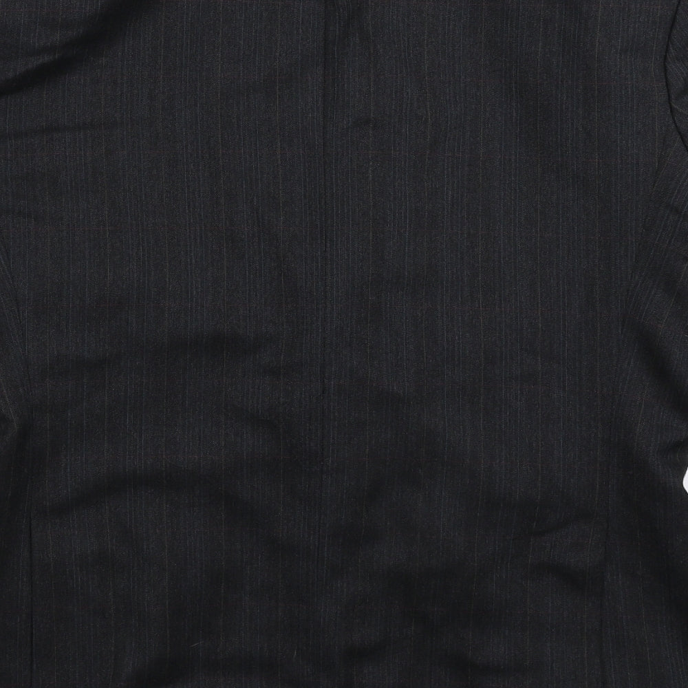 Mens UK Size 40 St Michael Regular Black Suit Jacket