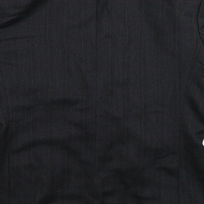 Mens UK Size 40 St Michael Regular Black Suit Jacket