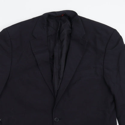 Mens UK Size 38 Burton Regular Black Suit Jacket