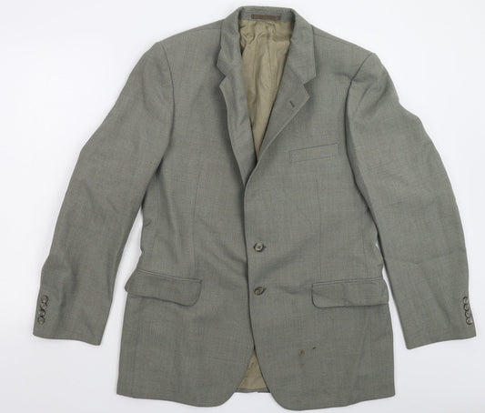 Mens UK Size 40 St Michael Regular Grey Suit Jacket