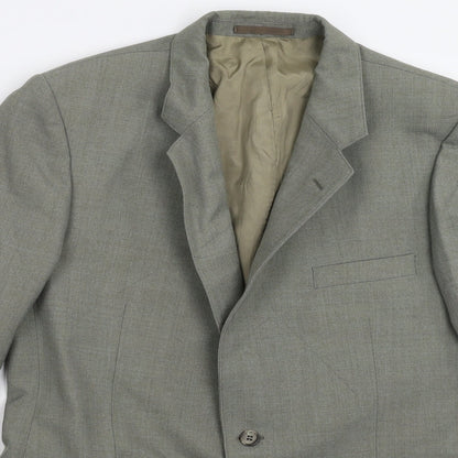 Mens UK Size 40 St Michael Regular Grey Suit Jacket