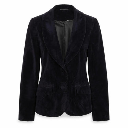 Womens UK Size 10 Preworn Regular Black Blazer