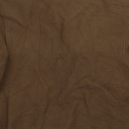 Basler Womens Brown Wool Blazer Jacket Size 10