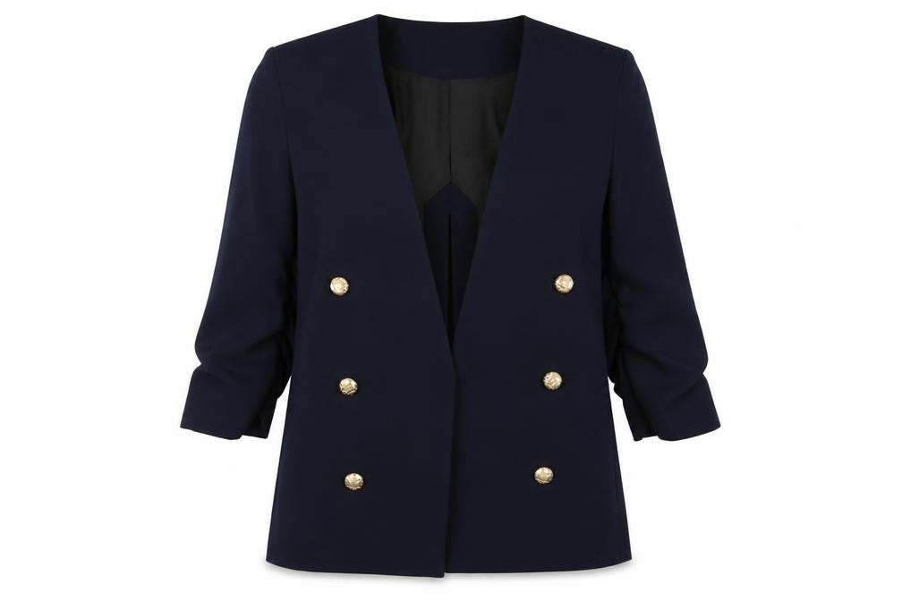 Womens UK Size 8 River Island Regular Blue Suit Jacket