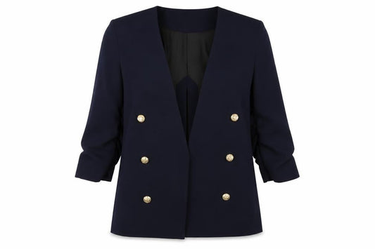 Womens UK Size 8 River Island Regular Blue Suit Jacket