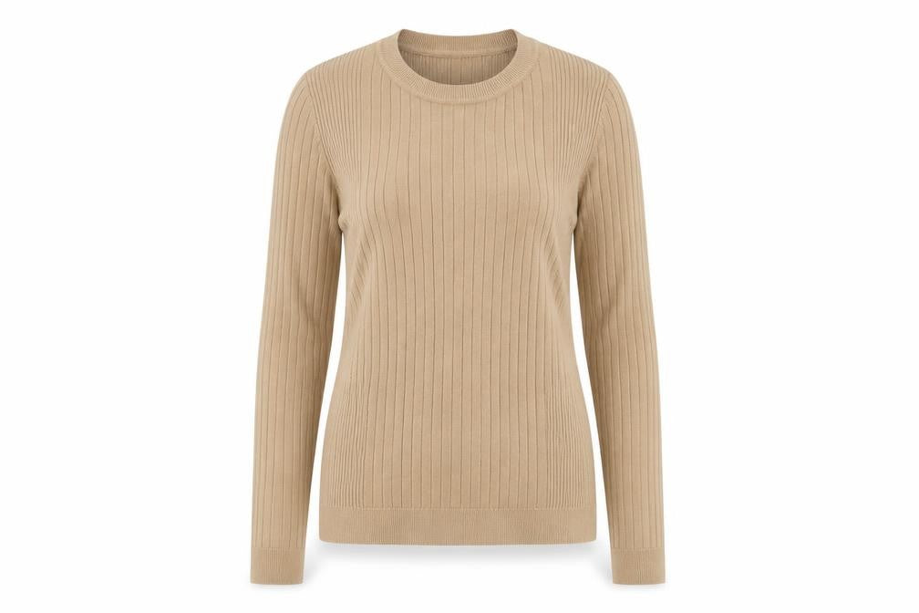 Womens UK Size 16 New Look Beige Pullover Jumper