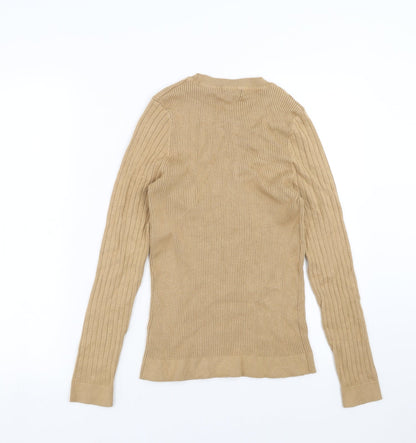 Womens UK Size 16 New Look Beige Pullover Jumper