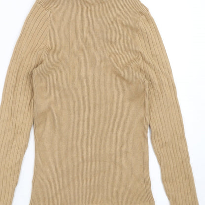 Womens UK Size 16 New Look Beige Pullover Jumper