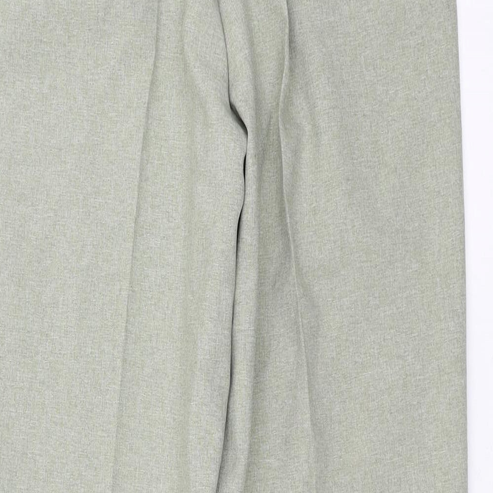 Womens UK Size 12 Classic Regular Fit  Green Trousers