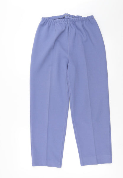 Womens UK Size 26 in Preworn Regular Fit  Purple Trousers