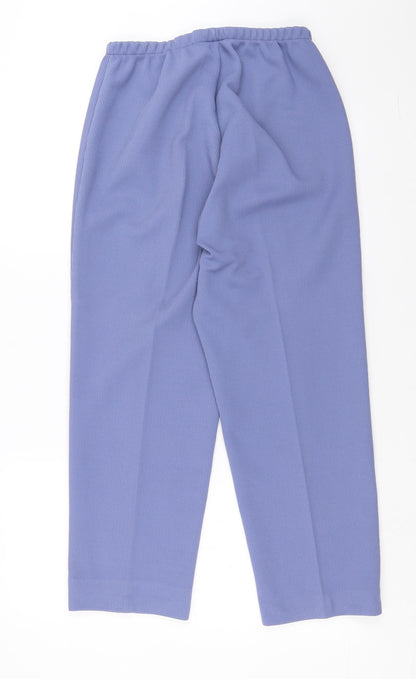 Womens UK Size 26 in Preworn Regular Fit  Purple Trousers
