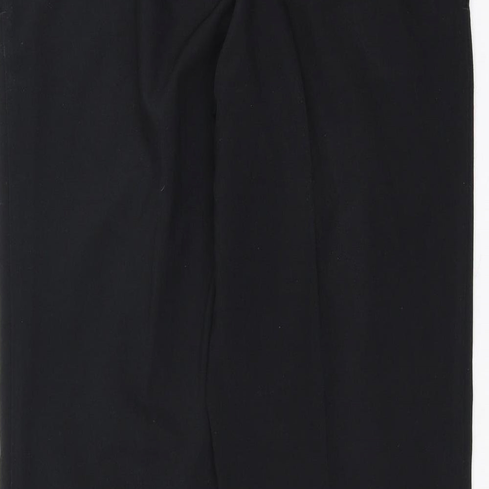 Womens UK Size 14 Marks and Spencer Regular Fit  Black Trousers