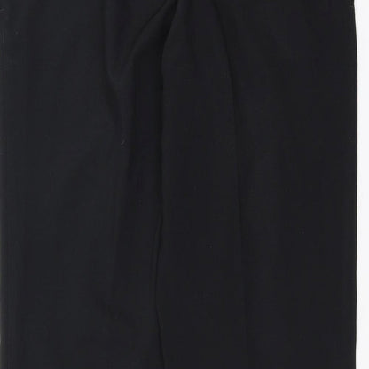 Womens UK Size 14 Marks and Spencer Regular Fit  Black Trousers