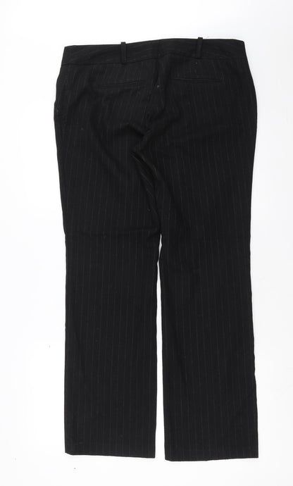 Womens UK Size 14 NEXT Regular Fit  Black Trousers