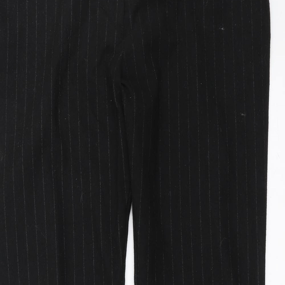 Womens UK Size 14 NEXT Regular Fit  Black Trousers