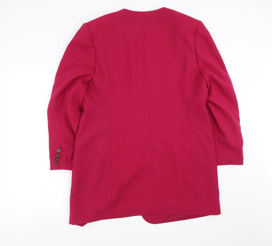 St michael  Womens Purple   Jacket Suit Jacket Size 16