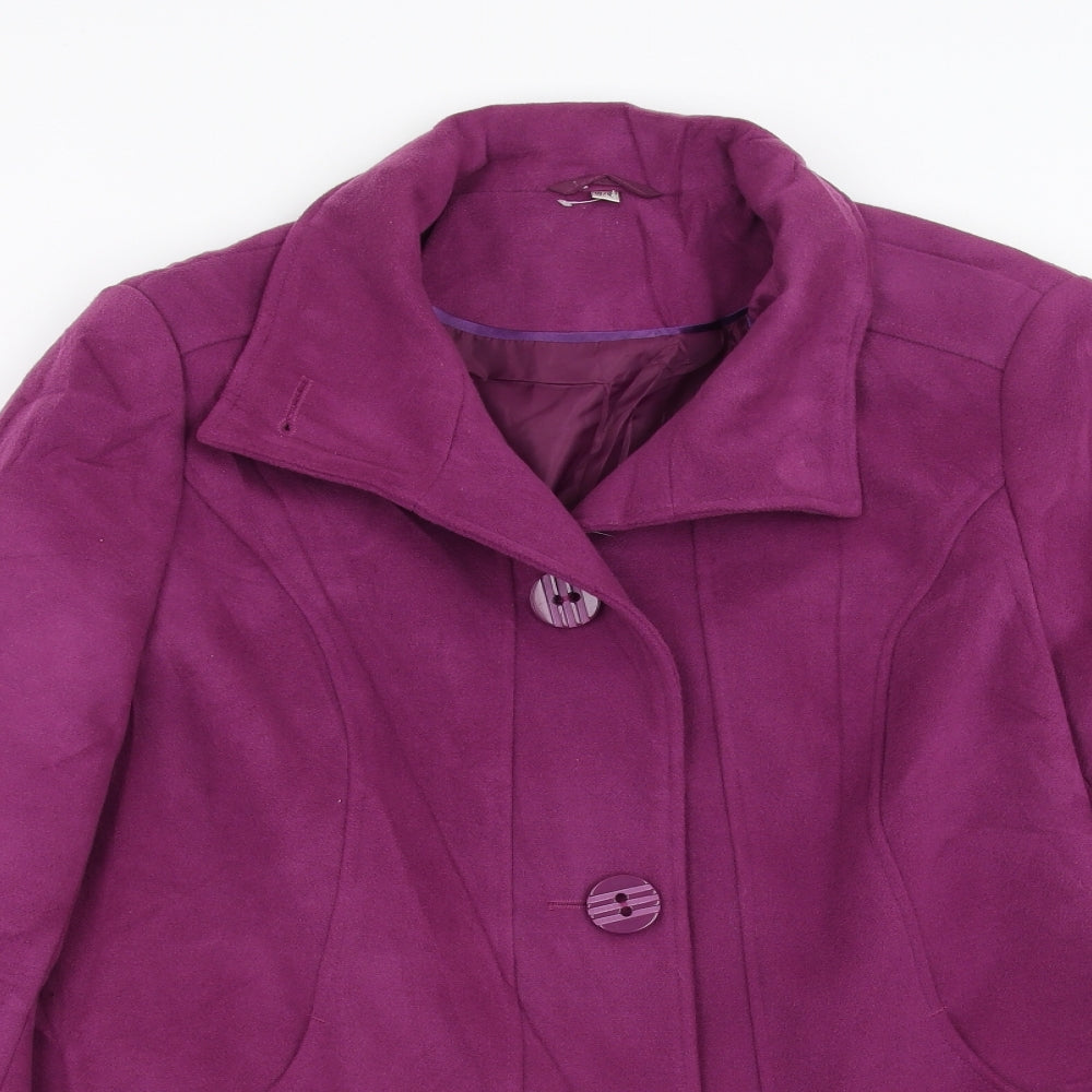 Womens UK Size 16 Eleganze Purple Jacket