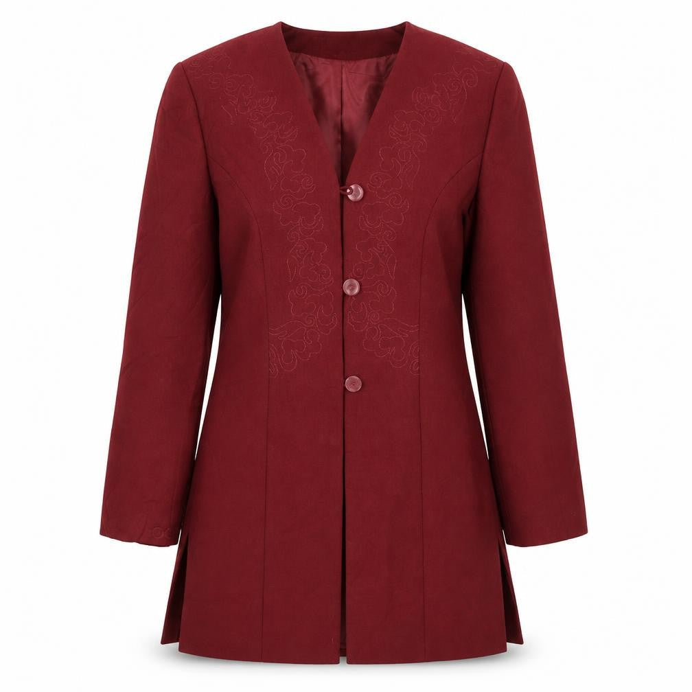 Womens UK Size 10 Collection Regular Red Suit Jacket
